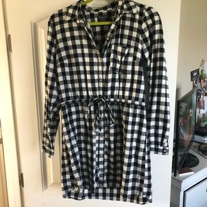 Abercrombie plaid flannel dress!